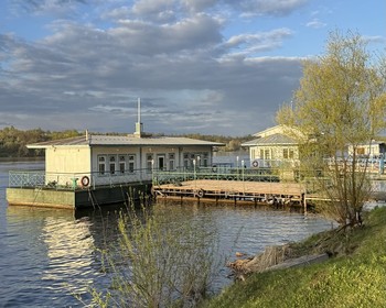 Вдохновение Плёса и закат на Волге