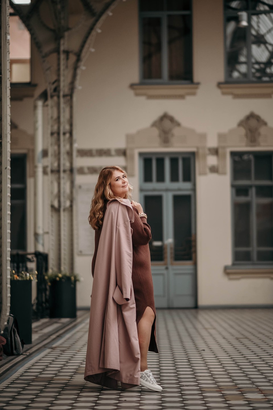 Фотосессия на Витебском вокзале в Петербурге (Анна)