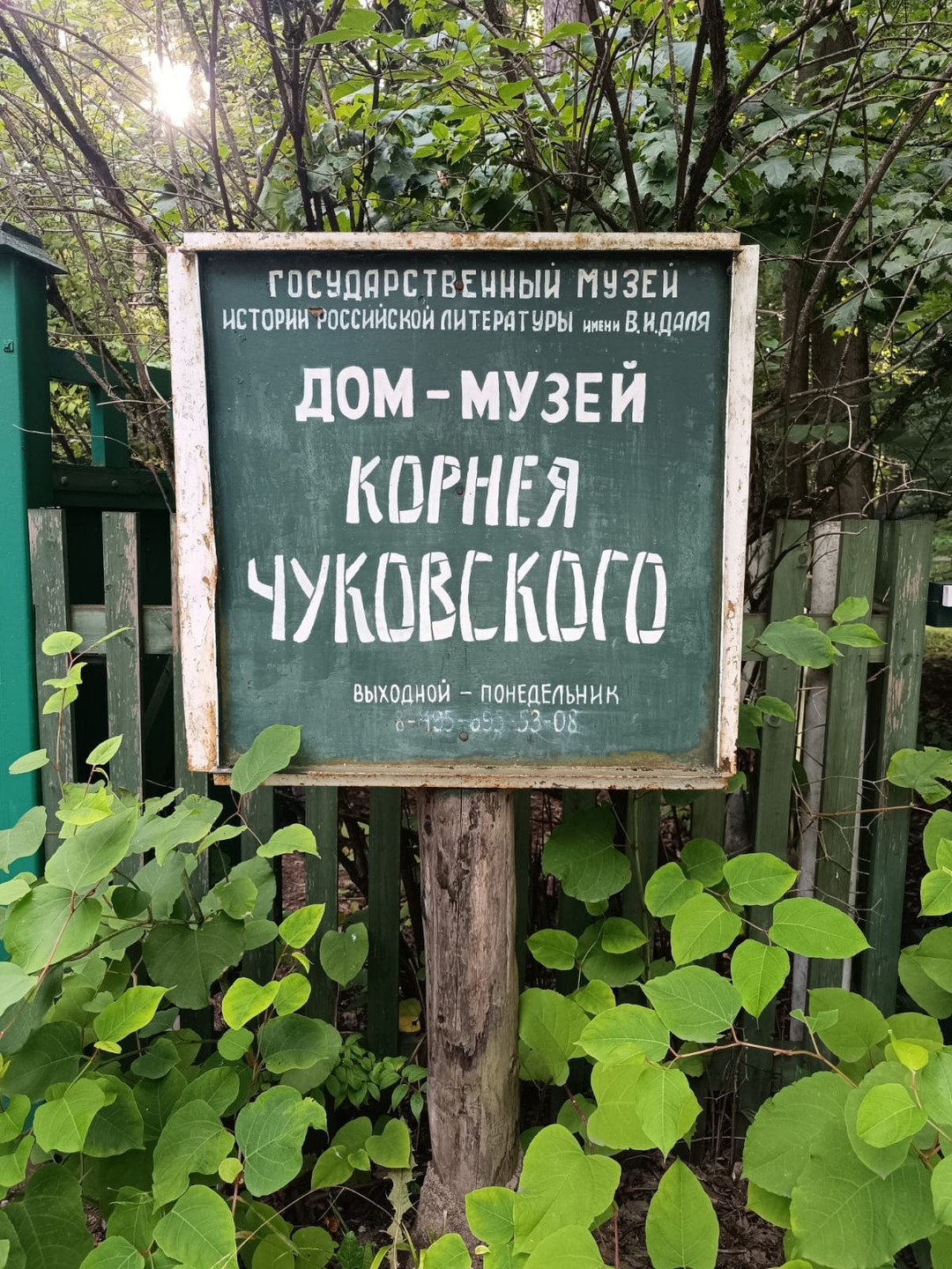 Сам поселок очень милый, приятно там прогуляться. Но большинство дач мы увидели только за забором к