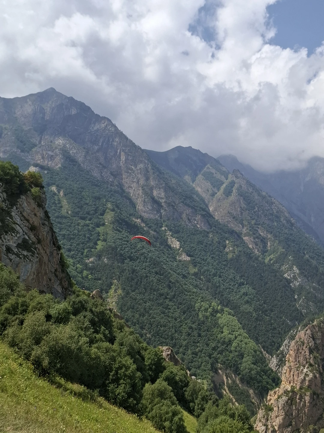 Чегем: водопады и полёт на параплане с инструктором (Ольга)