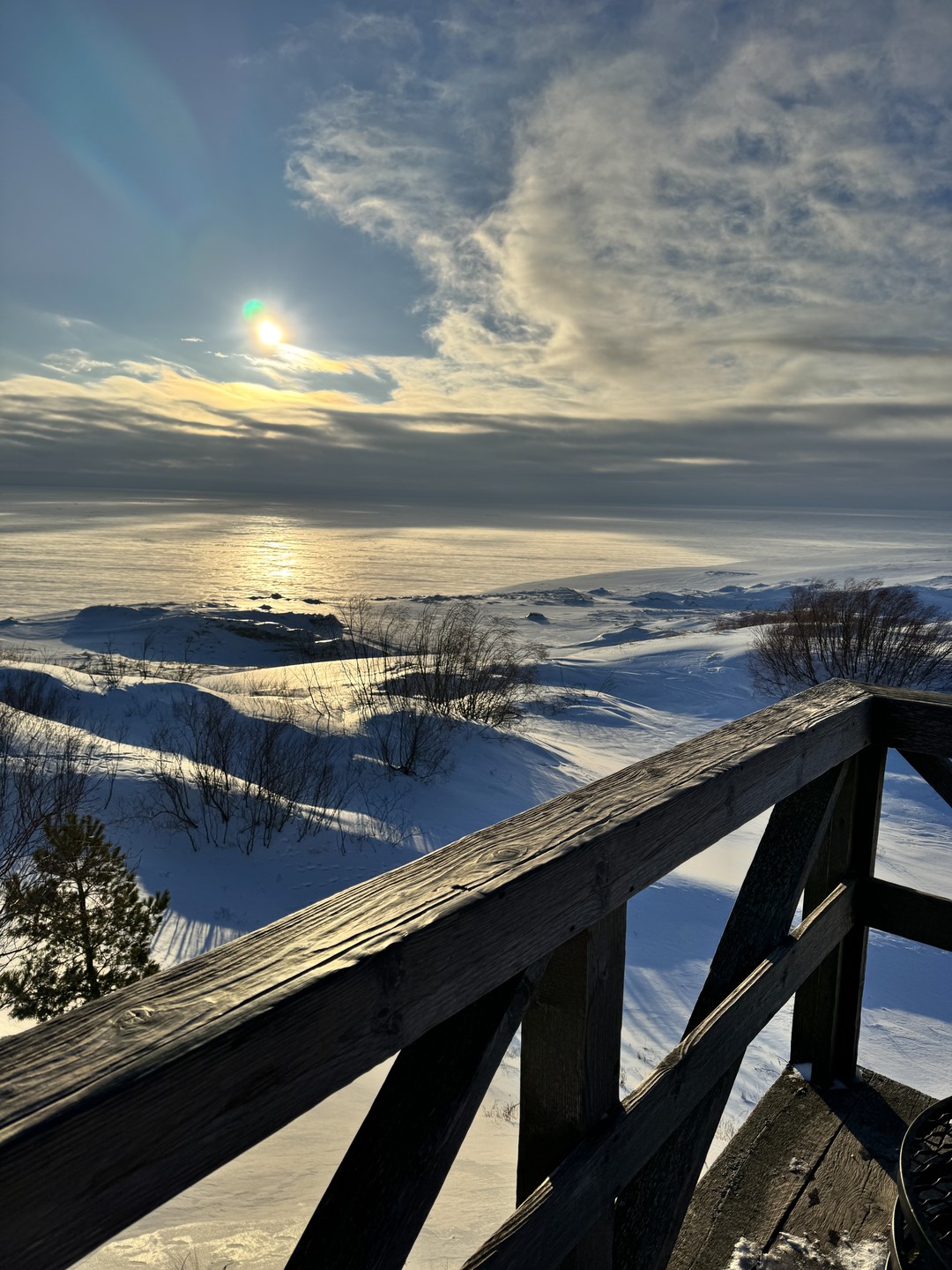 Спасибо Игорь Вам за очень интересный день. Коса покорила своей зимней красотой! Я обязательно к вам еще раз приеду, но теперь летом