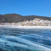 Фото отзыва 3: экскурсия "Поездка на хивусе в бухту Песчаная — к ледяным чудесам Байкала!"