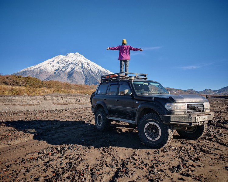 Авачинский перевал и Тихий океан - на внедорожнике (всё включено)