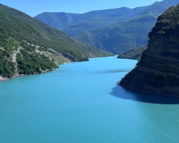 Бархан Сарыкум, Сулакский каньон и Чиркейское водохранилище