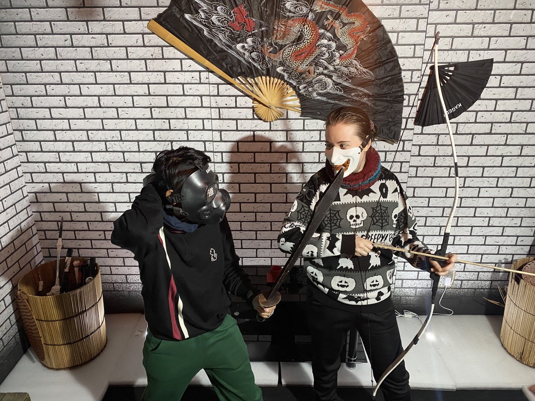 В мини-группе - в уникальный музей оружия ниндзя (Мария)