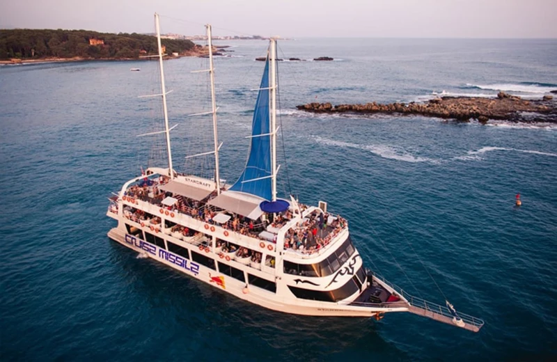 На яхте вдоль побережья Аланьи и Сиде - всё включено