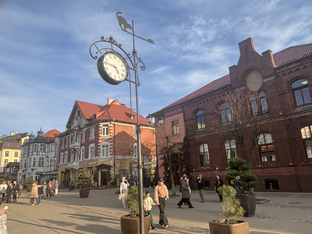 Утренняя Куршская коса, Зеленоградск и замок Нессельбек на автобусе (Оксана)