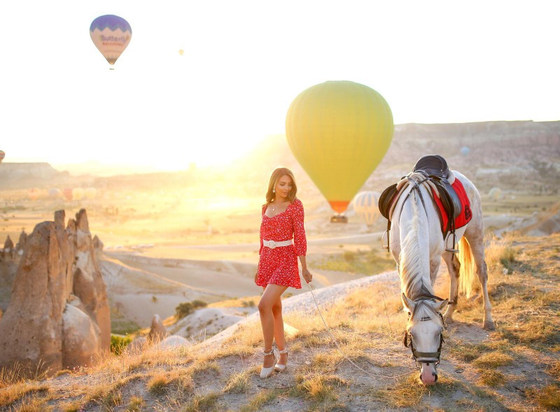 Конная прогулка по долинам Каппадокии