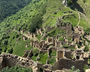 Чохские террасы и аул-призрак Гамсутль