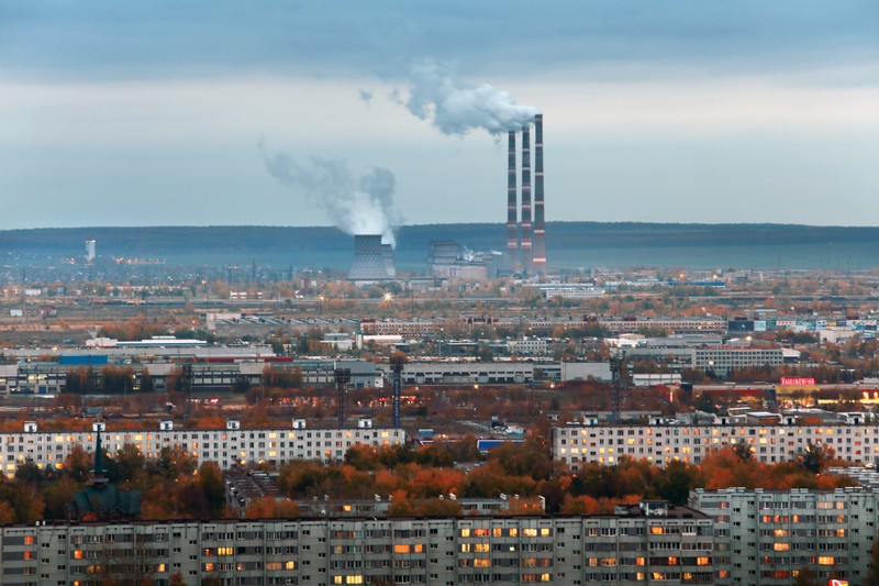 Зимой