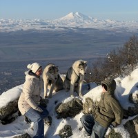 Фото отзыва 3: экскурсия "Рассвет на Бештау: утренний треккинг с хаски!"