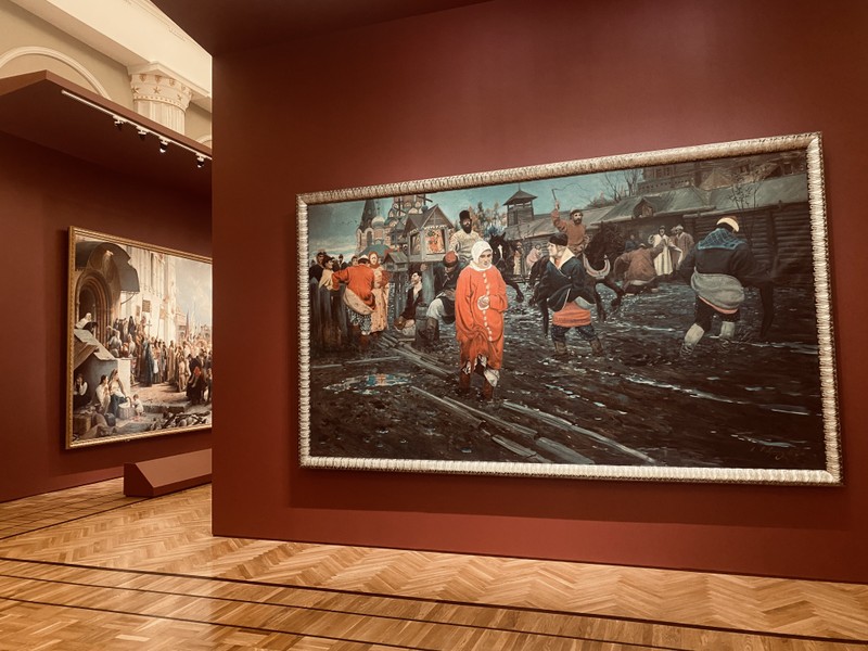 Виды Образ Москвы под золотыми знамёнами ВДНХ