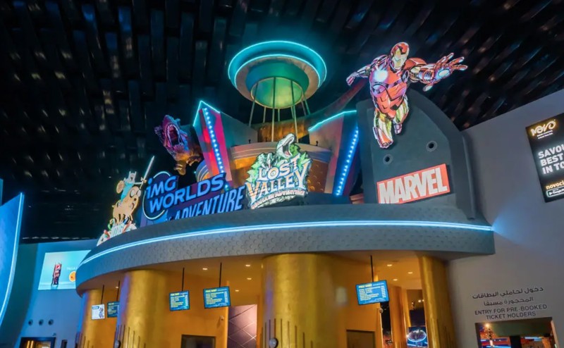 Фото отзыва 2: экскурсия "Билет 2 в 1: IMG Worlds of Adventure + Дубайский аквариум"