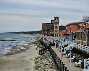 Куршская коса, Танцующий лес, Зеленоградск и обед из местной рыбы