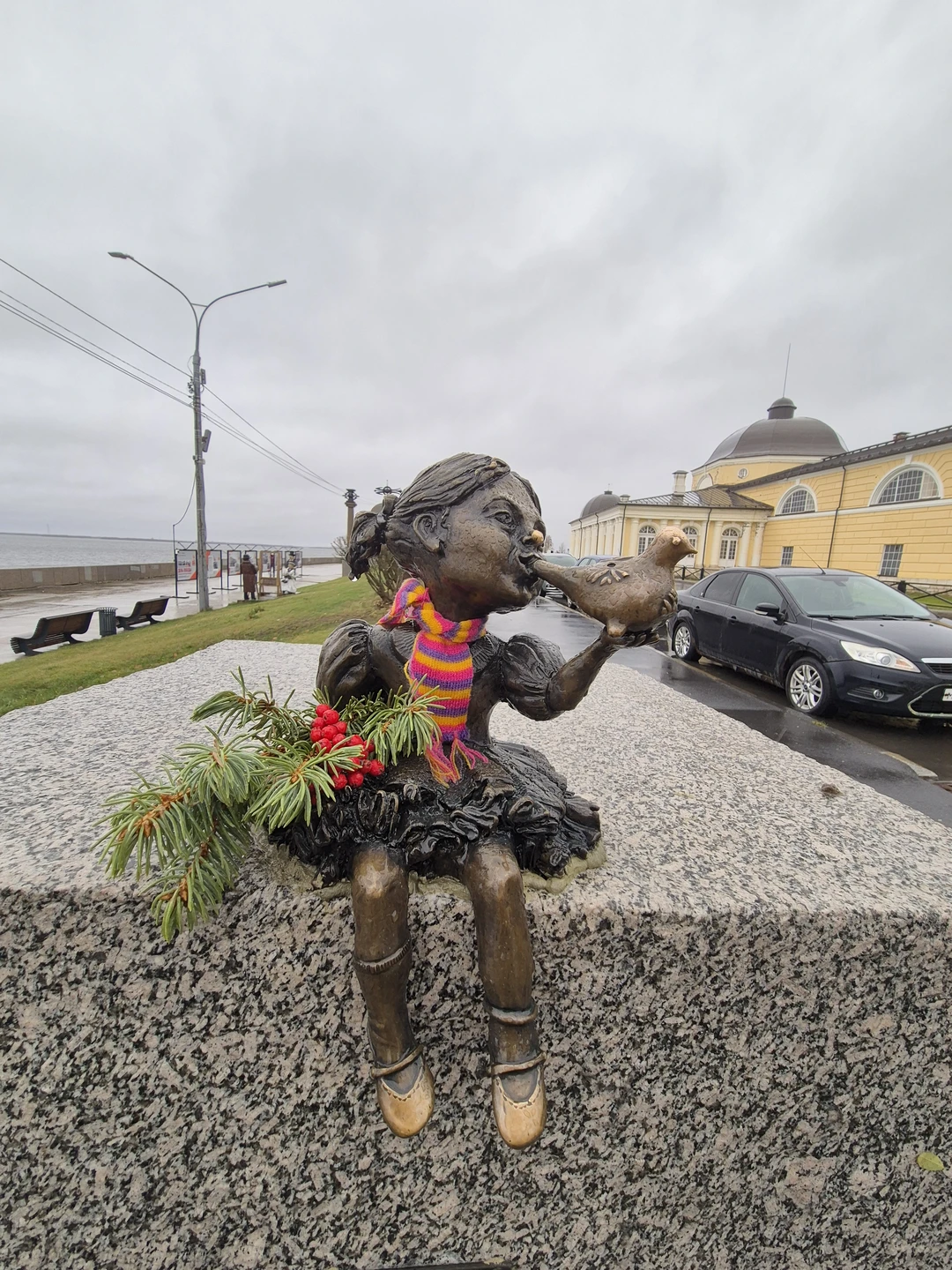 16 октября побывали на экскурсии по Архангельску с Дмитрием, маршрут хороший, узнали много нового и интересного