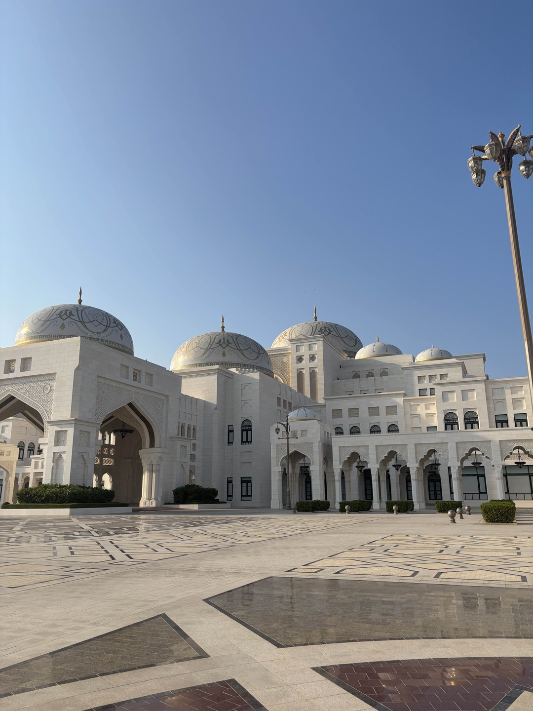 Были на обзорной экскурсии по Абу-Даби из Дубая. Прекрасный гид Девид очень профессионально и занимательно рассказывал