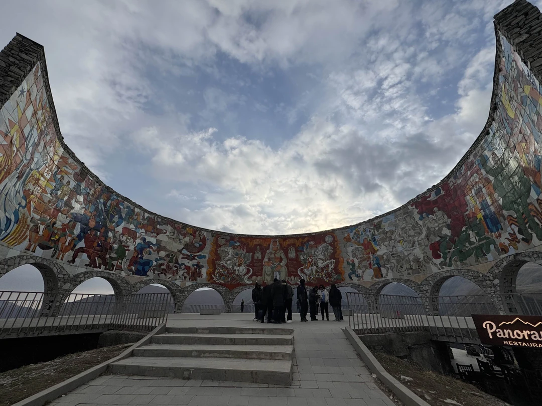 Из Тбилиси в Казбеги на микроавтобусе (Илья)