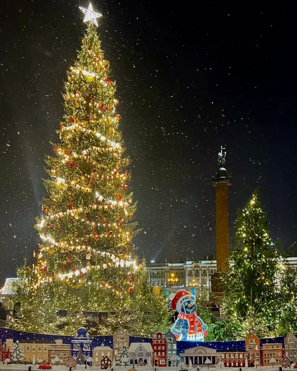 Новогодняя жизнь имперского Петербурга