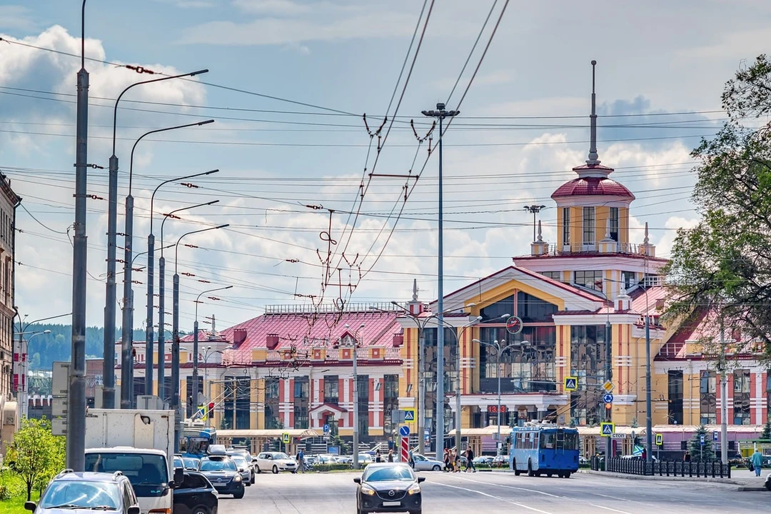 Железнодорожный вокзал в&nbsp;Новокузнецке