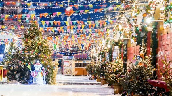 Новогодние и рождественские ярмарки в городах России