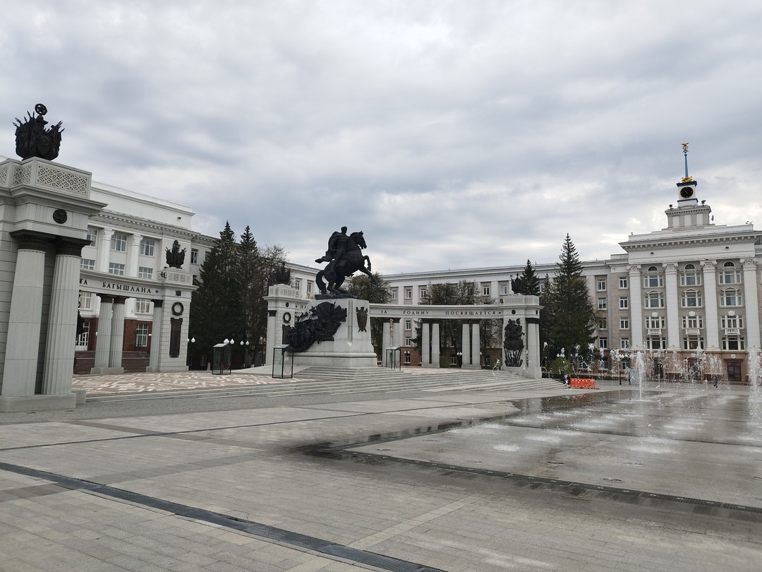 По Уфе - на двухэтажном автобусе (Елена)
