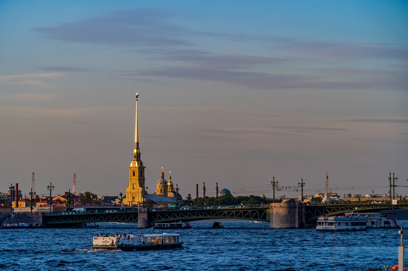 Вечерняя симфония Петербурга