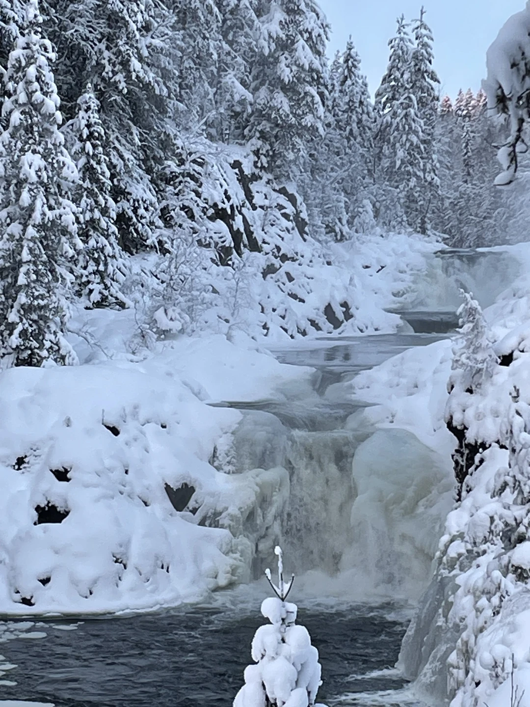 Красивая, зимняя, Карелия