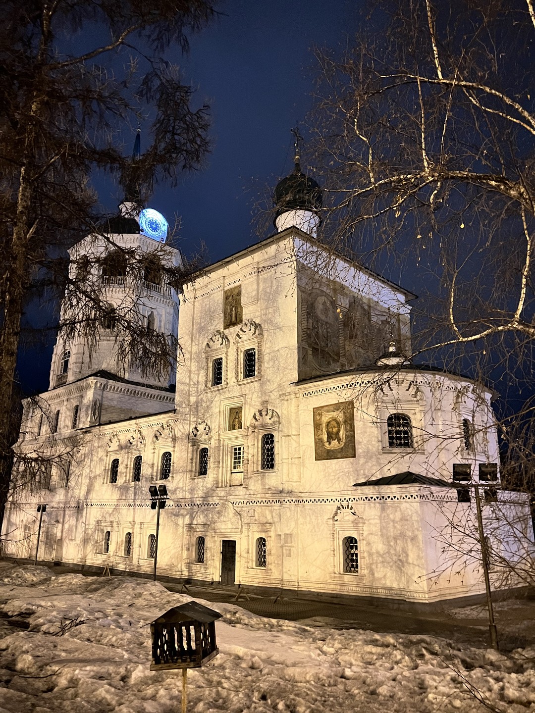 Ночной Иркутск на автомобиле (Алёна)