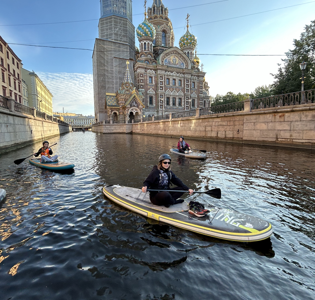 Сап‐променад по рекам и каналам Петербурга