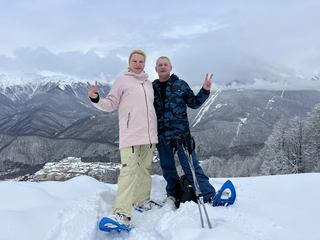 Шикарный мини маршрут, на красной поляне, гид Сергей, старый советский турист, знающий и любящий то чем