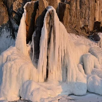 Фото отзыва 1: экскурсия "Зимний Ольхон: чистый лёд, пузырьки и гроты"