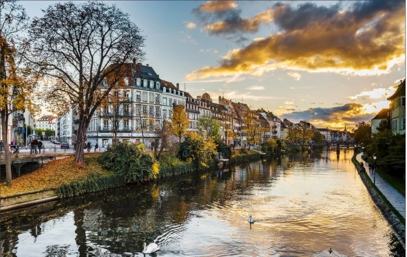 Страсбург под другим углом - с воды