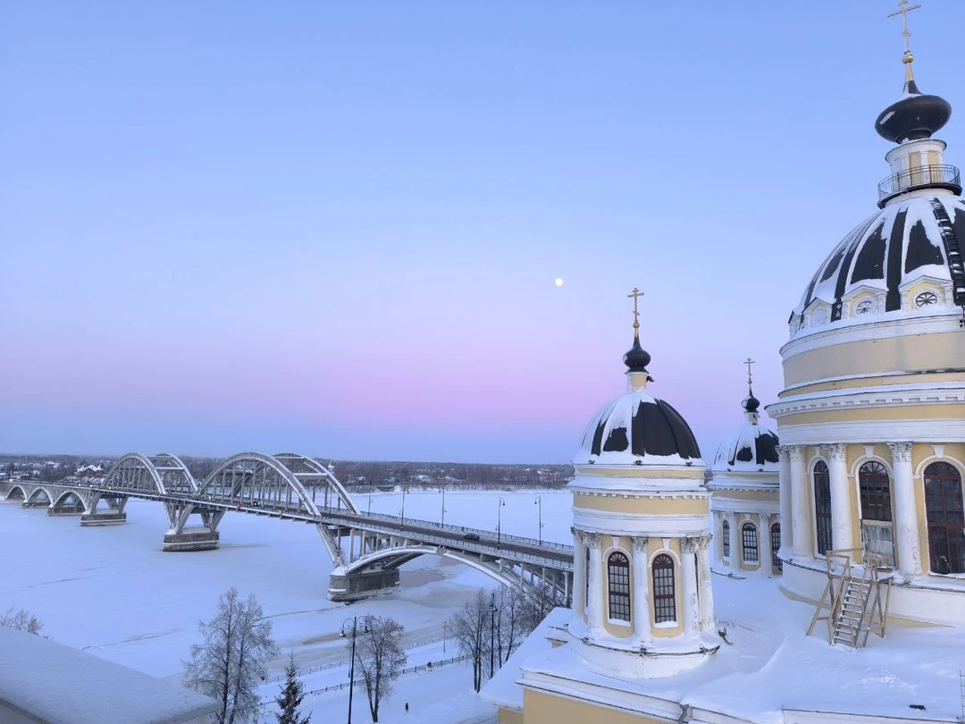 Побывали на чудесной экскурсии в городе Рыбинск -"Сказы о Рыбне от тётушки Щуки". Несмотря на морозец