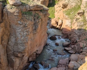 Перевал «33 попугая», водопад Большой брат, озеро Кёль-Суу