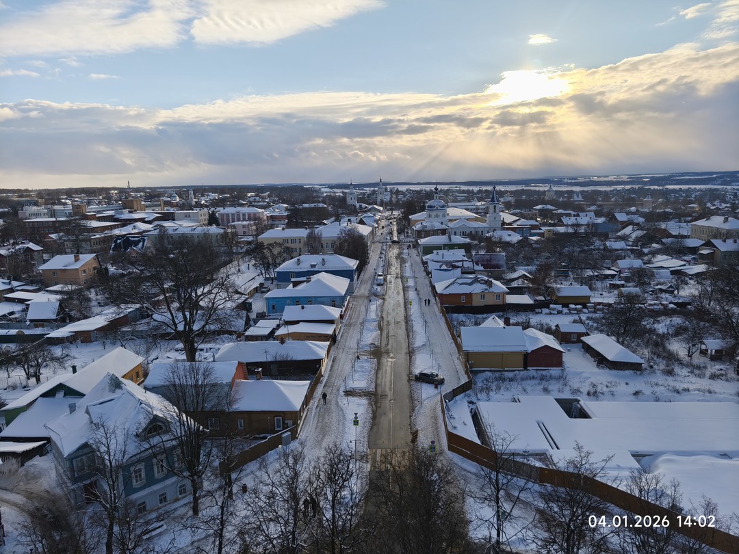 Провели 4 января в Зарайске с компанией друзей, начали с экскурсии, которую провела для нас Юлия