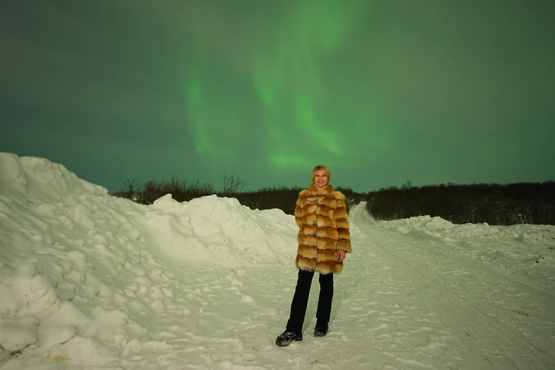 Северное сияние: увидеть главное чудо Заполярья (Елена)