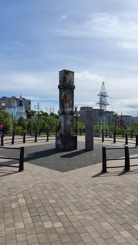 Виды История Мурманска с высоты Зелёного мыса