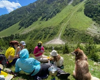 Радиальный выход в ущелье Ирик
