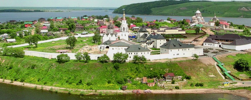 Раифа, Свияжск, Вселенский храм - из Казани
