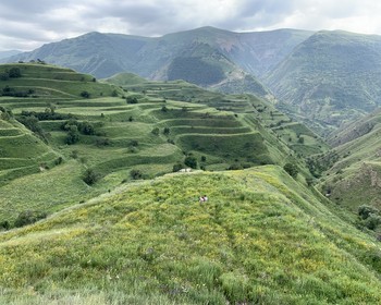 Салтинский водопад, аулы Гамсутль и Чох
