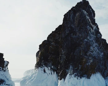 Северная часть Ольхона, катание на коньках, баня