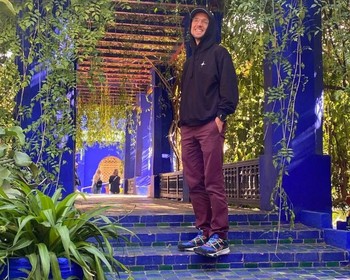 Сад Мажорель, дворец Бахия