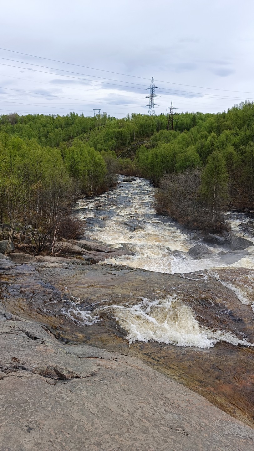Водопады в окрестностях Мурманска (Максимова)