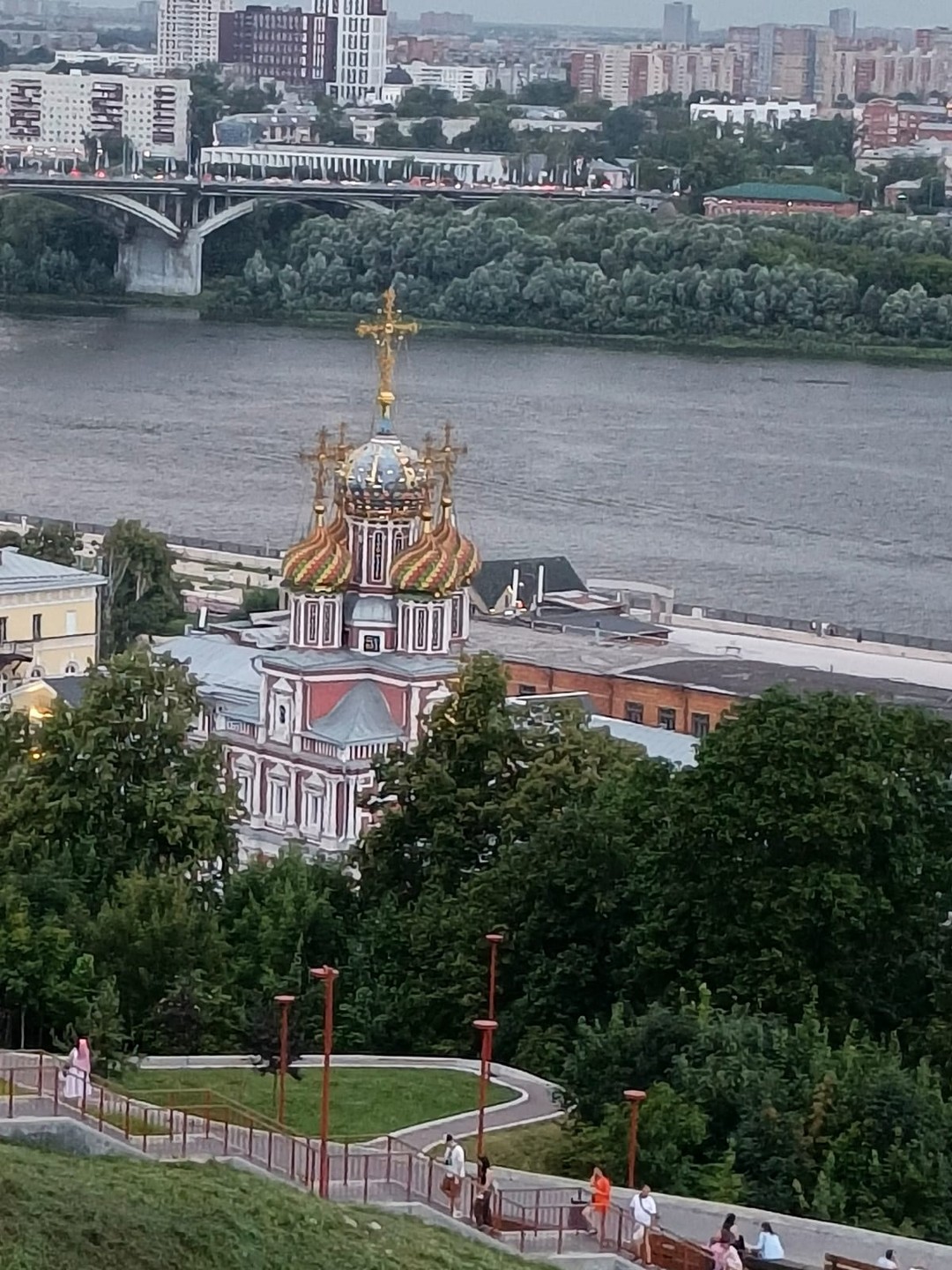 Огни ночного Нижнего Новгорода (Татьяна)