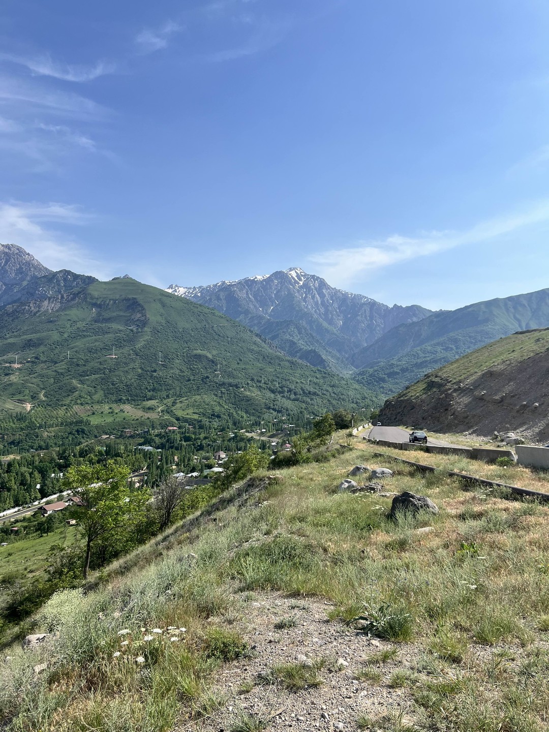 На электрокаре к тянь-шаньским горам - из Ташкента (Олег)
