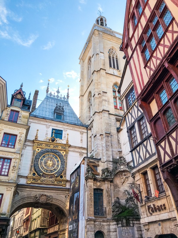 Руан - средневековые врата в Нормандию