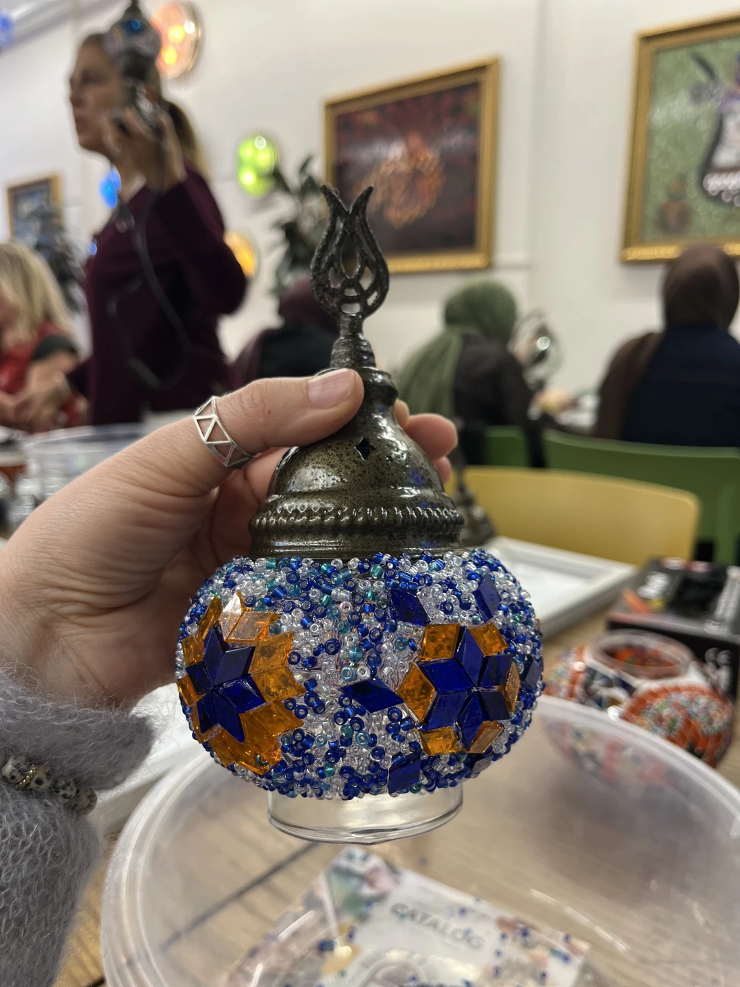 Я получила невероятное удовольствие от самого процесса и от того что в итоге получилось! Наш мастеркласс