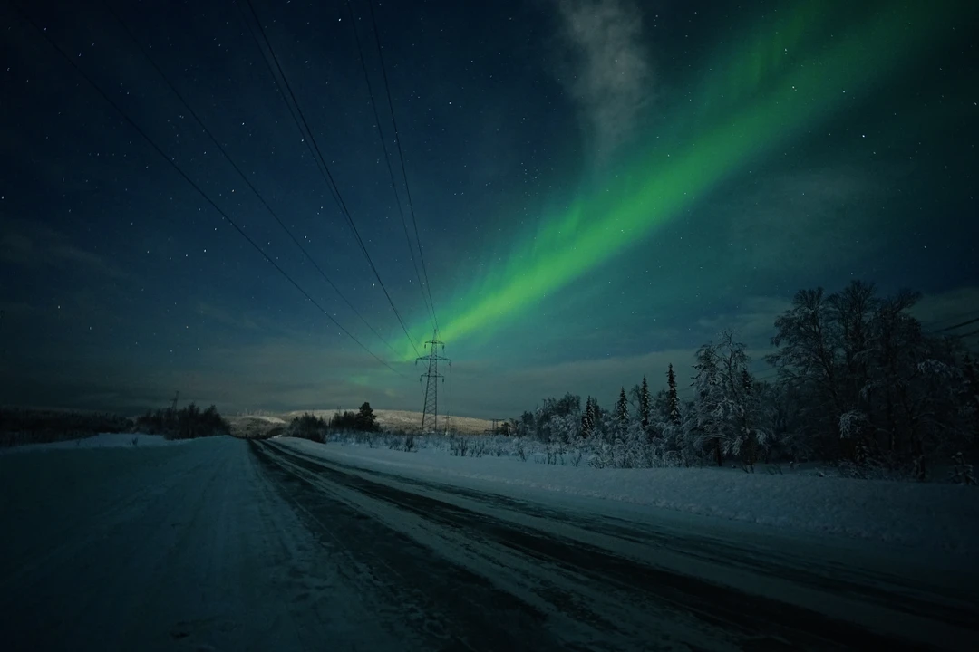 Северное сияние: чудо света в Мурманске (Елизавета)