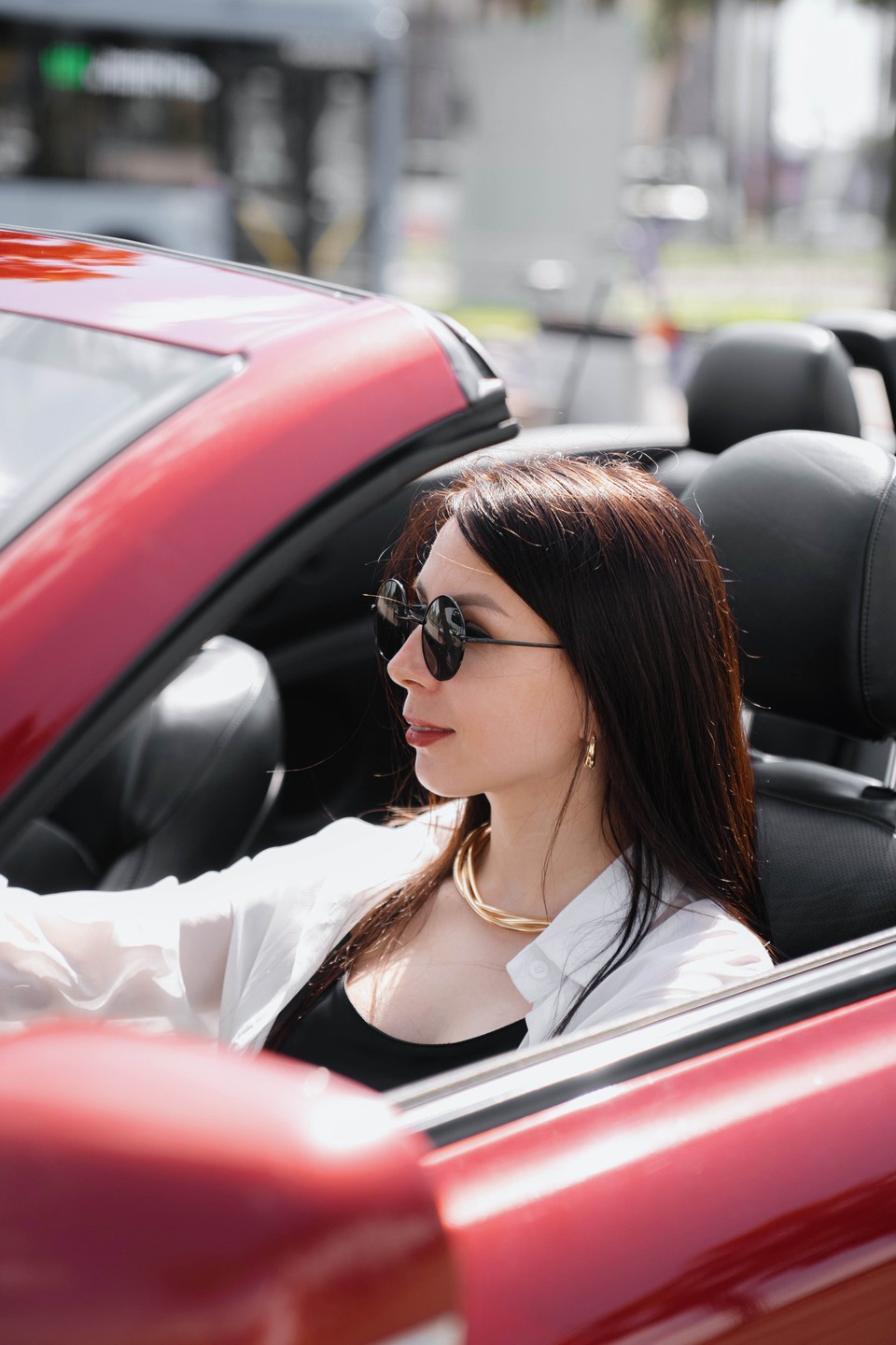 Фототур в Красную Поляну на кабриолете Lexus (Елена)