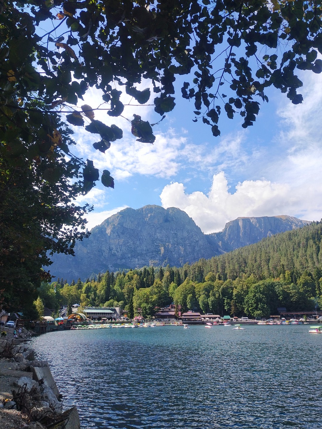 Очень понравилась поездка на озеро Рица. Наш водитель и экскурсовод Даниэль, рассказал нам много из истории